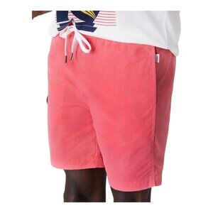 Onia The Charles 7" Lined Swim Trunks in Coral Beach Summer Vacation Men…